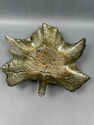 Maple Leaf Shaped Serving Dish.