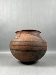 Pre Colombian Ecuador Bowl/pot With Crack