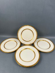 Set Of 5 Royal Worcester China Gold Trim Dishes.