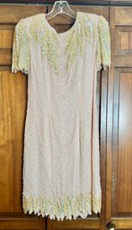 Nadine Boutique Sz78 Beaded Dress *LOCAL PICKUP ONLY - NO SHIPPING*