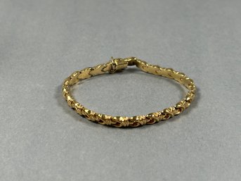 14k Yellow Gold Bracelet - Italy