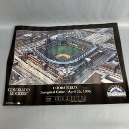 Poster - Coors Field- 1995