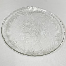 Vintage Glass Cake Dish