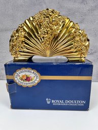 Royal Doulton Silver Gold Collection, Old Country Roses Collection Napkin Holder.