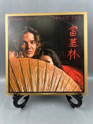 Tommy Bolin Private Eyes Vinyl Record.