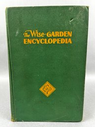 Vintage The Wise Garden Encyclopedia.