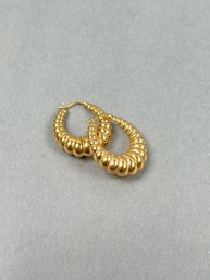 14k Gold Hoop Earrings