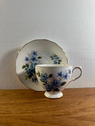 Queen Anne Bone China Cup & Saucer