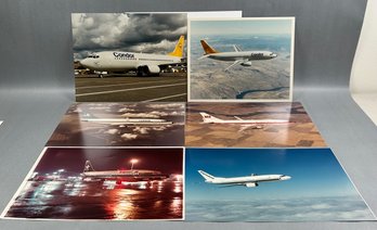 6 Vintage Boeing 737 Photos.