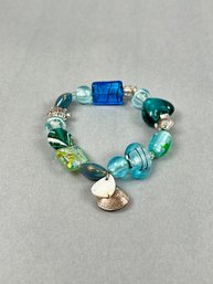 Vintage Glass Bead Bracelet