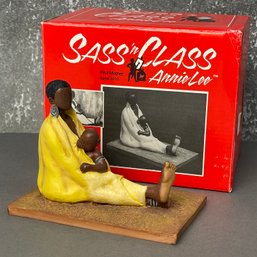 1997 Sass N Class Annie Lee Figurine First Mom IN BOX