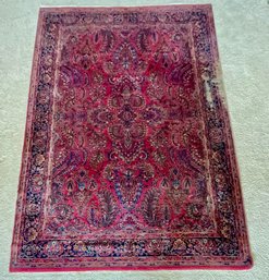 Large Vintage Karastan Oriental Wool Rug