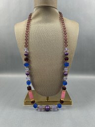 Vintage Glass Bead Necklace