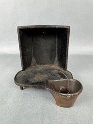 Doll House Heavy Metal Fireplace And Coal Bucket