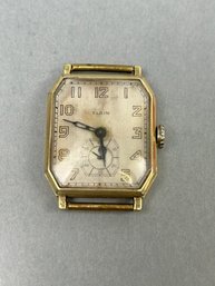 Elgin Art Deco 14k Gold Filled Watch