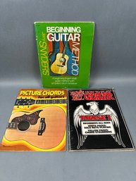 3 Beginner Guitar Books.