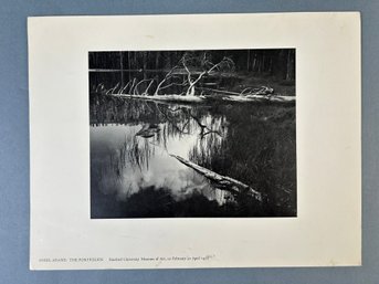 Ansel Adams Black & White Photograph Print