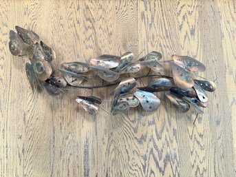 MCM Copper Wall Sculpture *LOCAL PICKUP ONLY - NO SHIPPING*