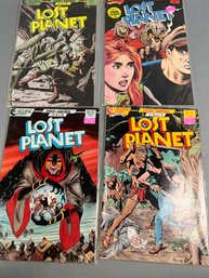 4 Issues Of The Lost Planet Comic Books.