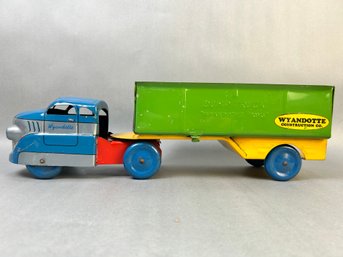 Wyandotte Toys Antique Side Dump Truck Circa 1950s.