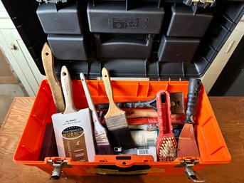 Toolbox FullOf Paint Supplies