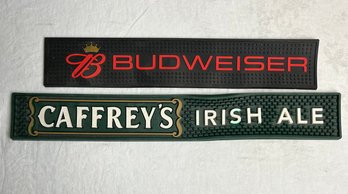 Budweiser & Caffreys Irish Ale Beer Bar Mats