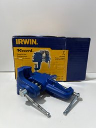 Irwin 3 Inch Record Clamp On Vise