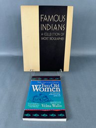 Books: Famous Indians- Short Bios And Two Old Women