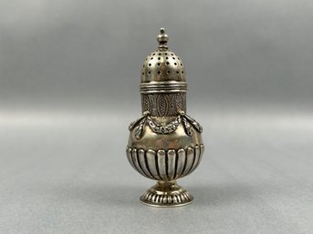 Antique Hallmarked Silver Salt Shaker