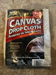 Sealed Pro Line Canvas Drop Cloth 6x9