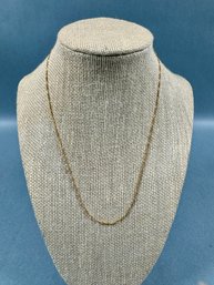 10k Gold Thin Necklace