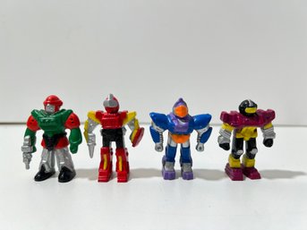 Four Soma Toys Robots