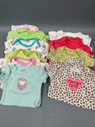 10 Onsies Type Outfits For 0-3 Months Old.