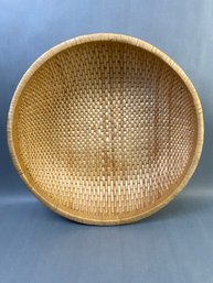 Large Round Woven Basket