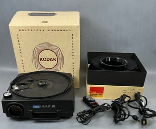 Vintage Kodak Carousel Projector With Slide Tray *local Pick Up Only*