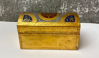 Small Florintine Gold Trinket Box *Local Pick-Up Only*