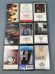 9 Rock And Roll Cassettes.