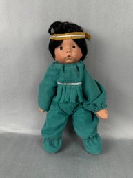 Indian Doll In Teal Sleeper