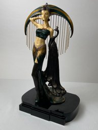 Vintage Veronese Erte Style Art Deco Woman Statue