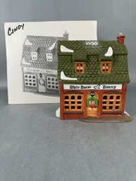 Dept 56 - Hand Painted Porcelain - White Horse Bakery