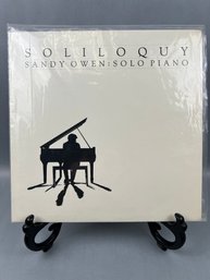 Soliloquy Sandy Owens Solo Piano Vinyl Album.