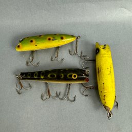 3 Bass-Oreno Lures -4 Inches - By South Bend