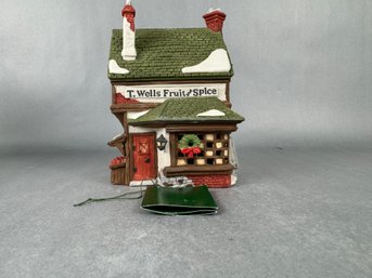 Dept 56 - T. Wells Fruit And Spice Shop