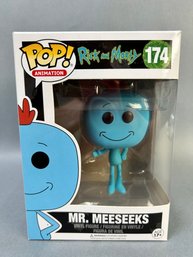 Funko Pop Mr Meeseeks.