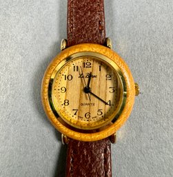 Le Baron Quartz Watch With Leather Strap