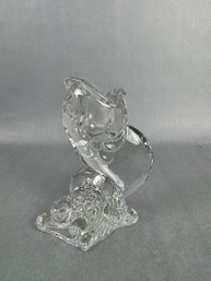 Heisey Glass Fish Figurine