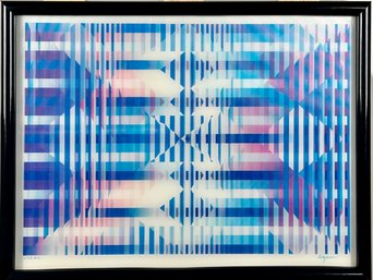 Yaacov Agam Agamograph Signed Lower Left Hand 1/25 H.C.