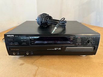 Philips CDR 785 Cd Recorder With Somy Headphones