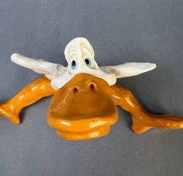 Ceramic Funny Looking Duck.