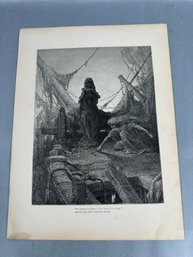 Gustave Dore Print From The Poem: The Rime Of The Ancient Mariner #4